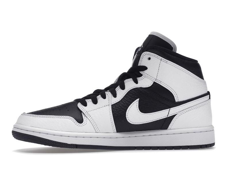 Jordan 1 Mid Split Black White (Women's) - image 18
