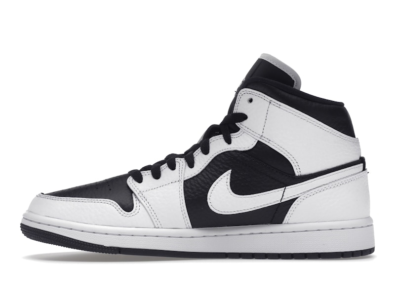Jordan 1 Mid Split Black White (Women's) - image 19