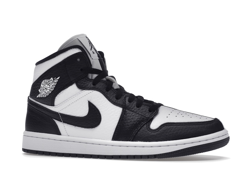 Jordan 1 Mid Split Black White (Women's) - image 3