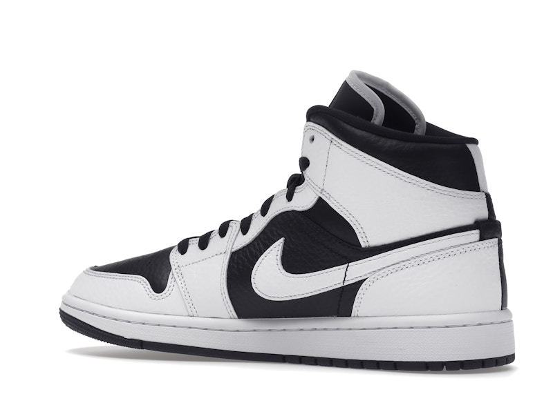 Jordan 1 Mid Split Black White (Women's) - image 22
