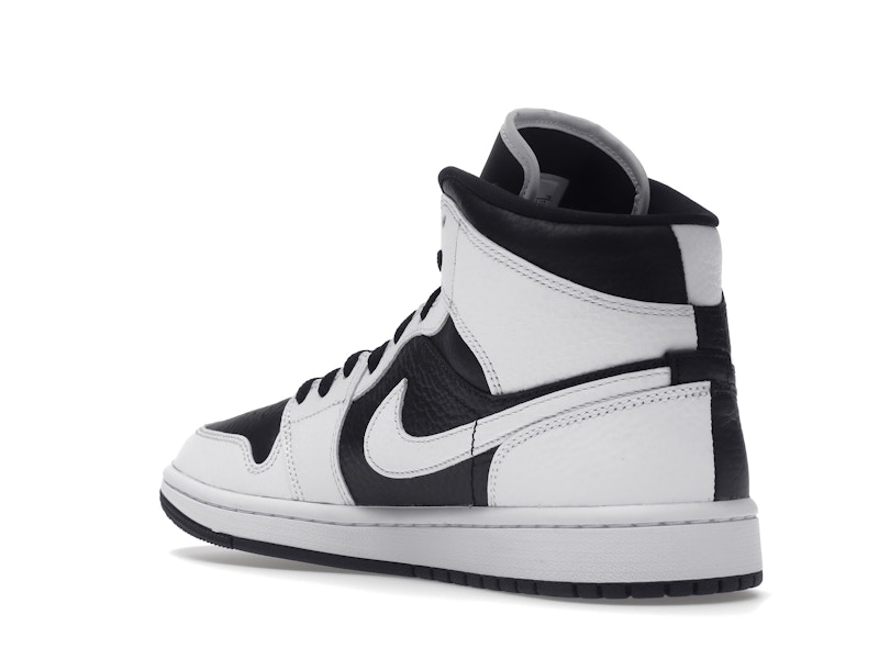 Jordan 1 Mid Split Black White (Women's) - image 24