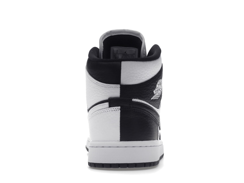 Jordan 1 Mid Split Black White (Women's) - image 28
