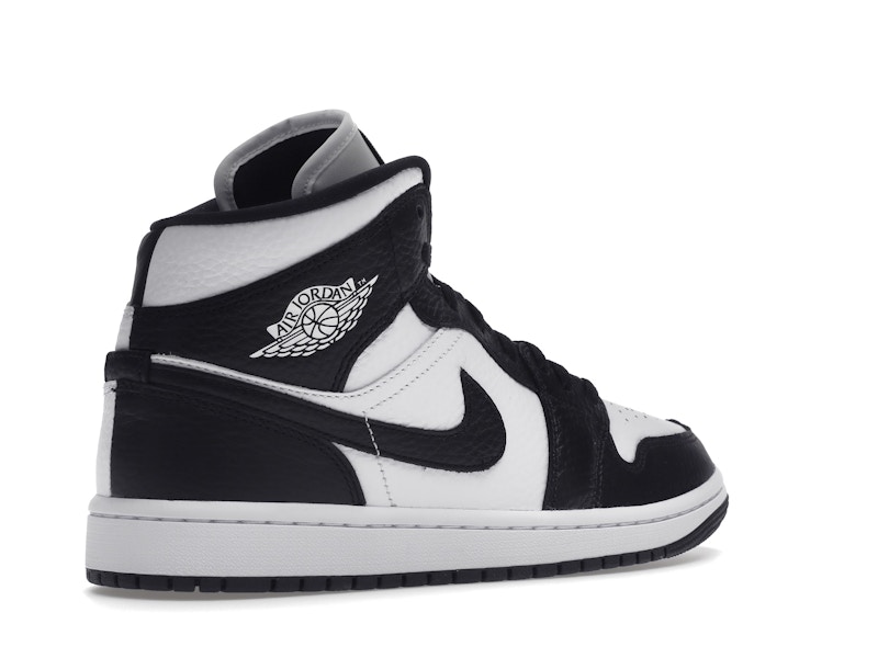 Jordan 1 Mid Split Black White (Women's) - image 33