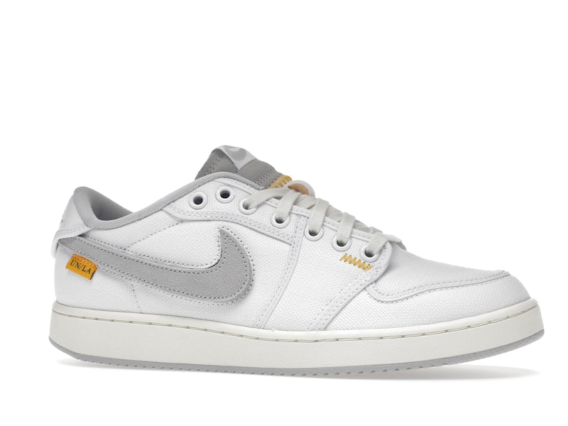 Jordan 1 Retro AJKO Low SP Union White Canvas - image 3