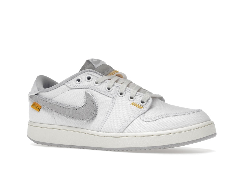 Jordan 1 Retro AJKO Low SP Union White Canvas - image 4