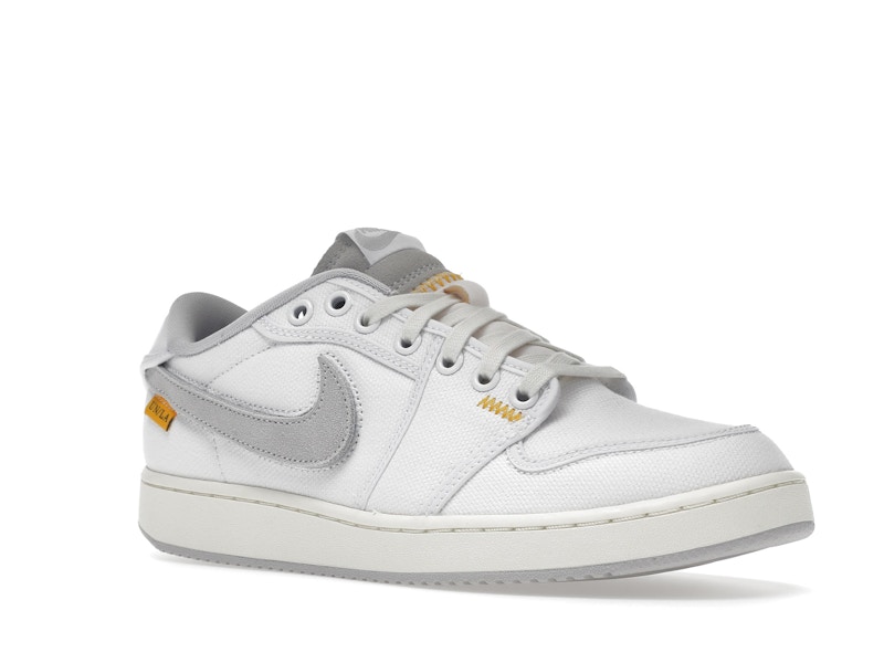 Jordan 1 Retro AJKO Low SP Union White Canvas - image 5