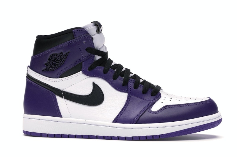 Jordan 1 Retro High Court Purple White - image 2