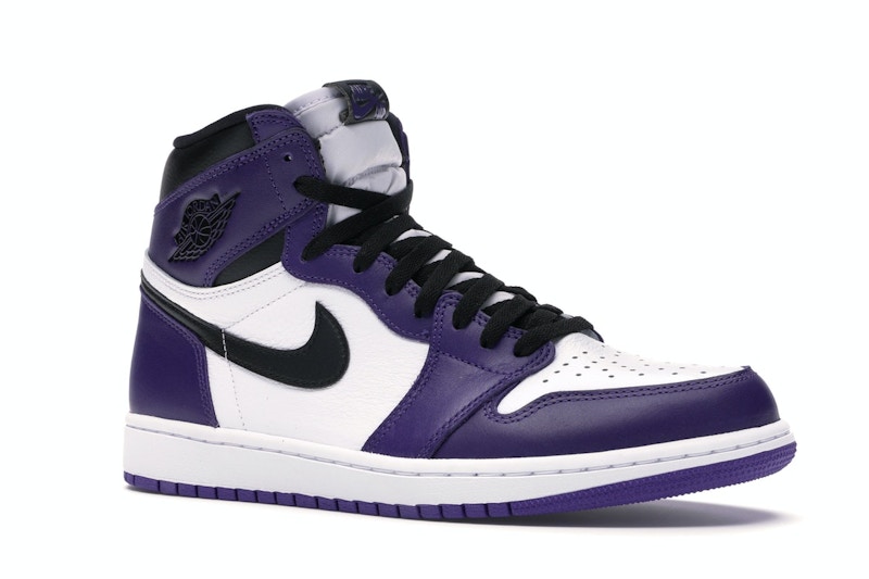 Jordan 1 Retro High Court Purple White - image 4