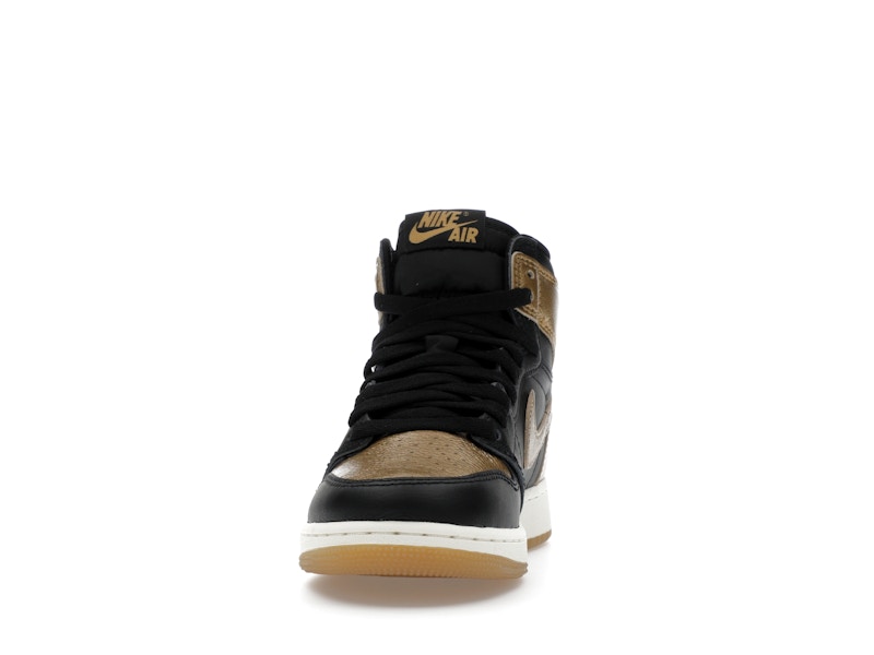 Jordan 1 Retro High OG Black Metallic Gold (GS) - image 11