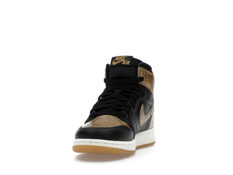Jordan 1 Retro High OG Black Metallic Gold (GS) - image 12