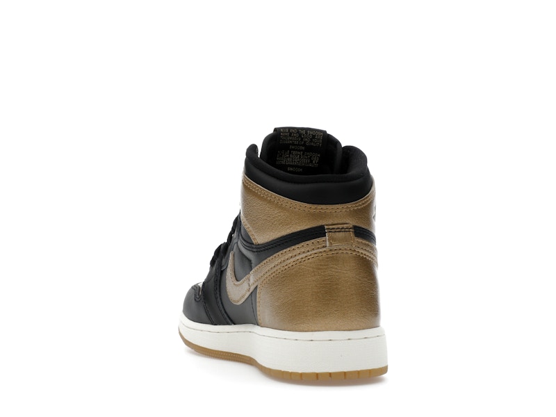 Jordan 1 Retro High OG Black Metallic Gold (GS) - image 26