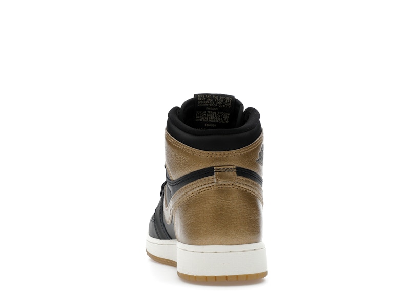 Jordan 1 Retro High OG Black Metallic Gold (GS) - image 27