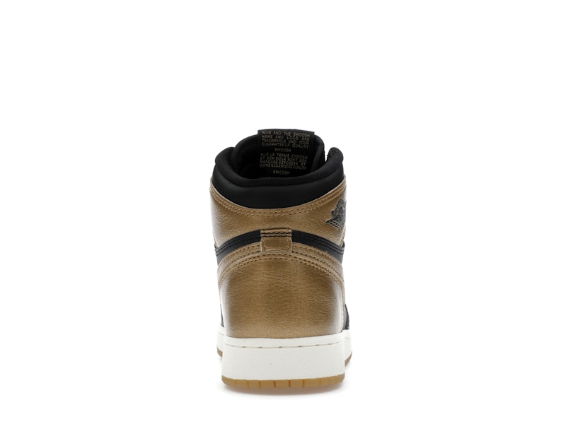 Jordan 1 Retro High OG Black Metallic Gold (GS) - image 28