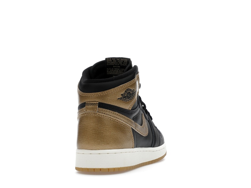 Jordan 1 Retro High OG Black Metallic Gold (GS) - image 30
