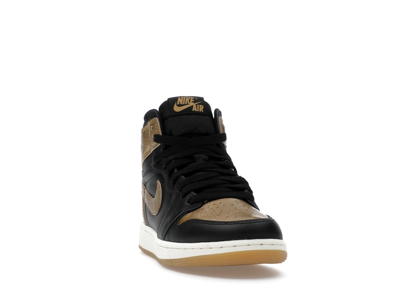 Jordan 1 Retro High OG Black Metallic Gold (GS) - image 8