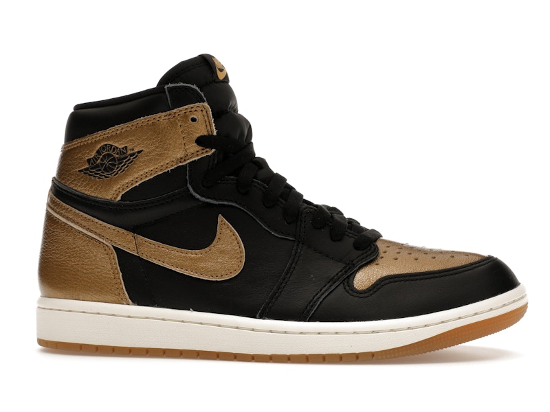 Jordan 1 Retro High OG Black Metallic Gold - image 2