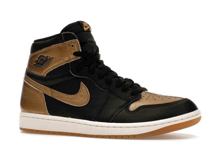 Jordan 1 Retro High OG Black Metallic Gold - image 3