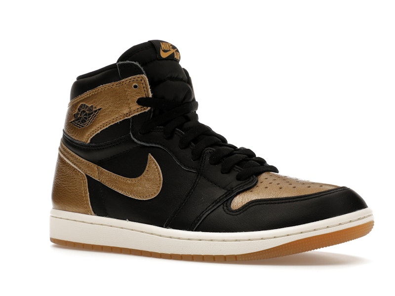 Jordan 1 Retro High OG Black Metallic Gold - image 4