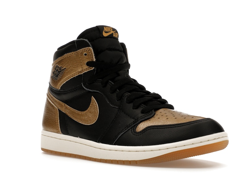 Jordan 1 Retro High OG Black Metallic Gold - image 5