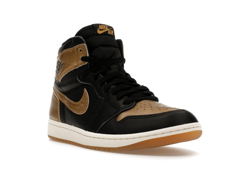 Jordan 1 Retro High OG Black Metallic Gold - image 6