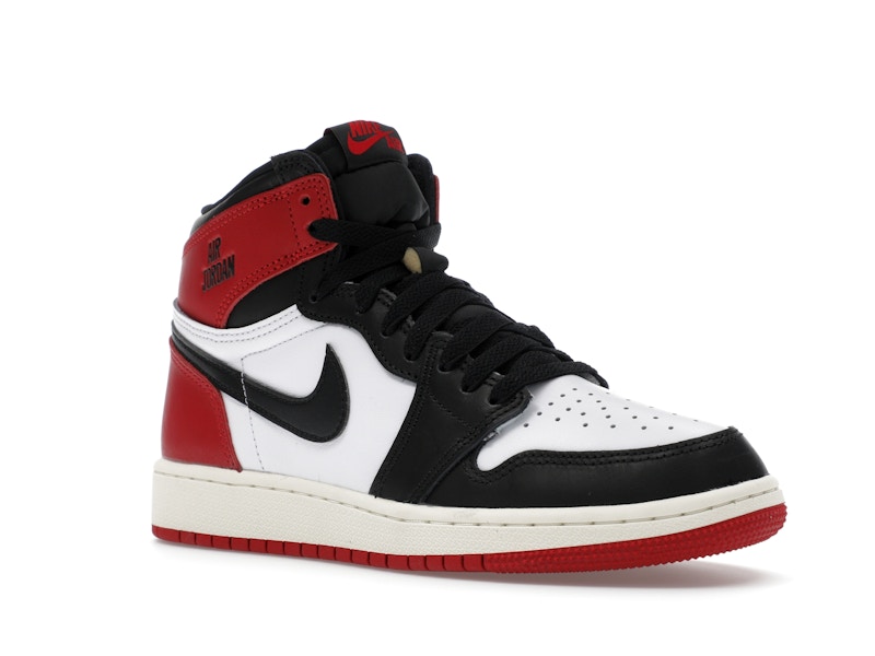 Jordan 1 Retro High OG Black Toe Reimagined (GS) - image 5