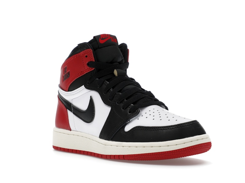 Jordan 1 Retro High OG Black Toe Reimagined (GS) - image 6