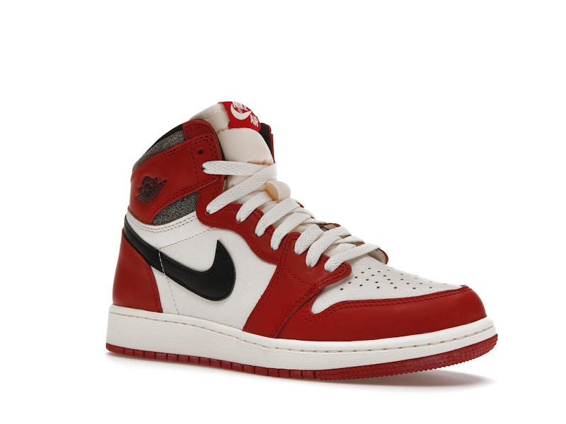 Jordan 1 Retro High OG Chicago Lost and Found (GS) - image 5