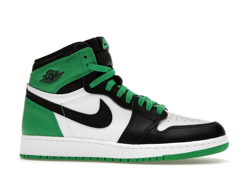 Jordan 1 Retro High OG Lucky Green (GS) - image 2