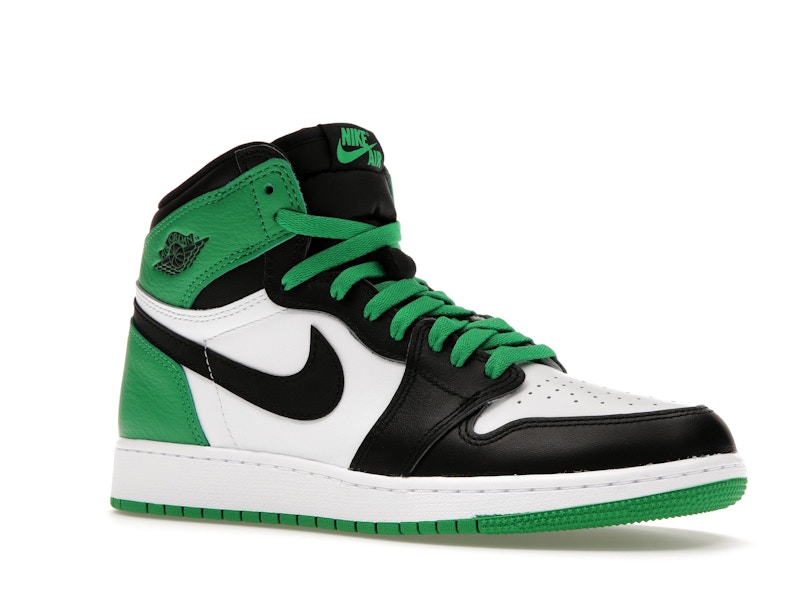 Jordan 1 Retro High OG Lucky Green (GS) - image 4