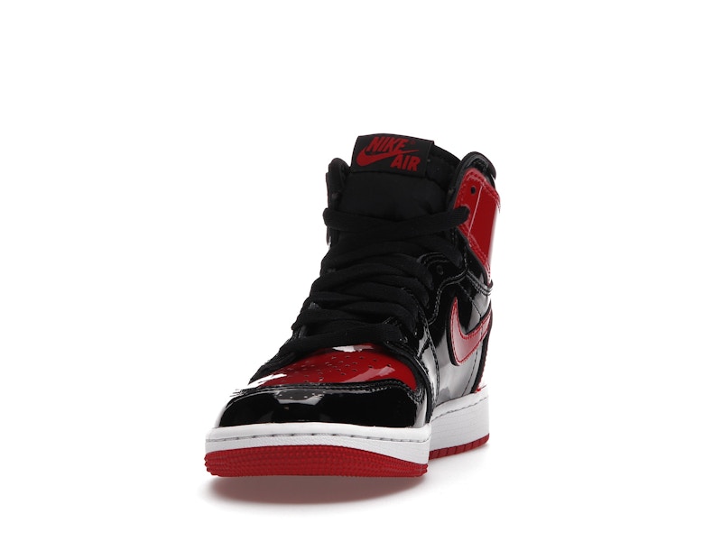 Jordan 1 Retro High OG Patent Bred (GS) - image 12