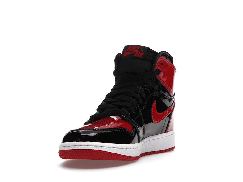 Jordan 1 Retro High OG Patent Bred (GS) - image 13
