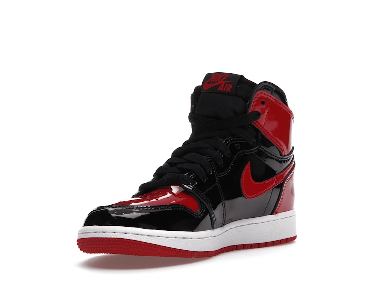 Jordan 1 Retro High OG Patent Bred (GS) - image 14