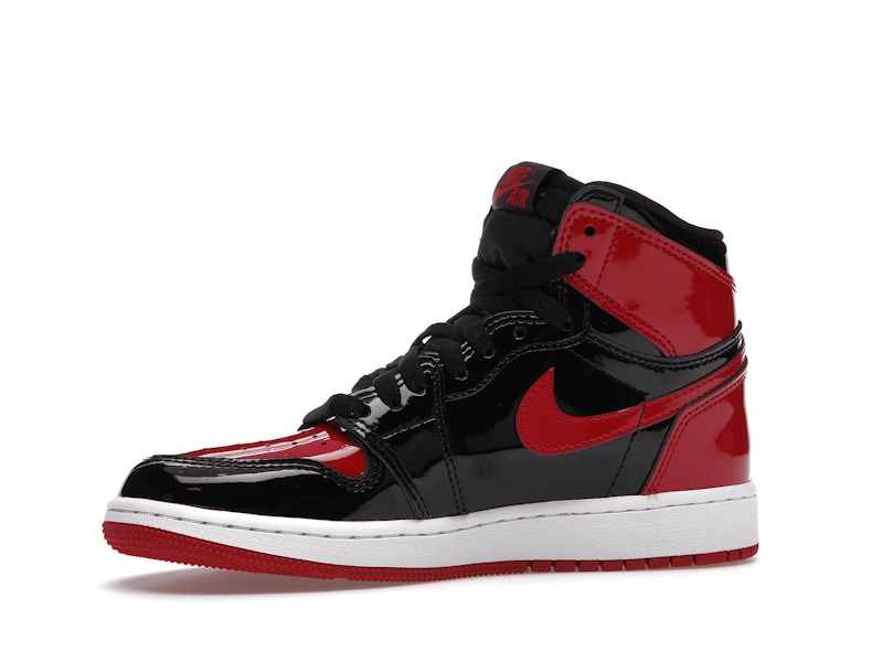 Jordan 1 Retro High OG Patent Bred (GS) - image 17