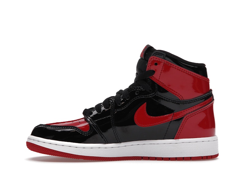 Jordan 1 Retro High OG Patent Bred (GS) - image 19