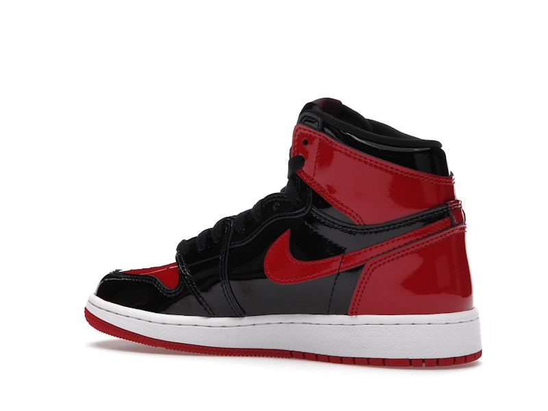 Jordan 1 Retro High OG Patent Bred (GS) - image 22