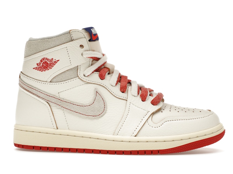 Jordan 1 Retro High Rare Air Sail Cinnabar (Women's) - image 2