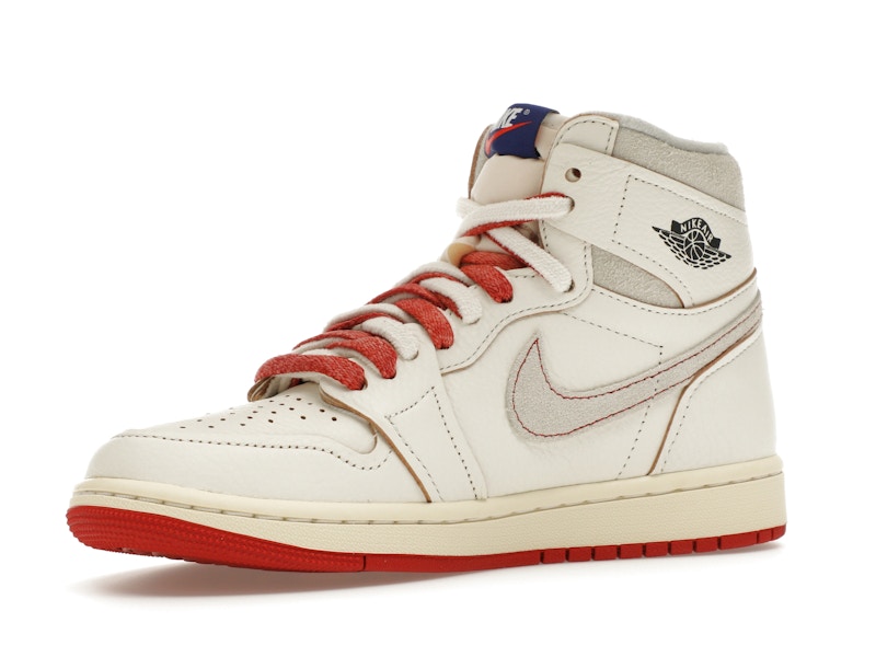 Jordan 1 Retro High Rare Air Sail Cinnabar (Women's) - image 16
