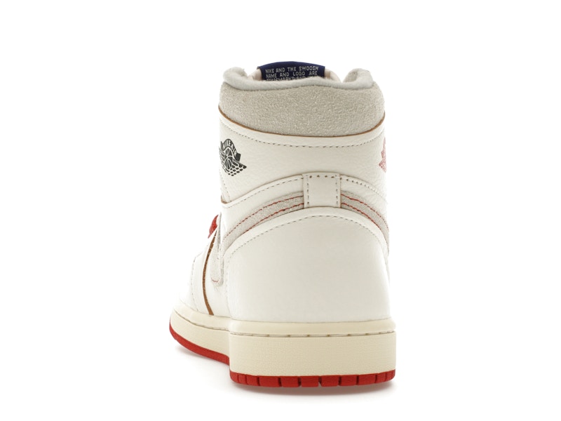 Jordan 1 Retro High Rare Air Sail Cinnabar (Women's) - image 27