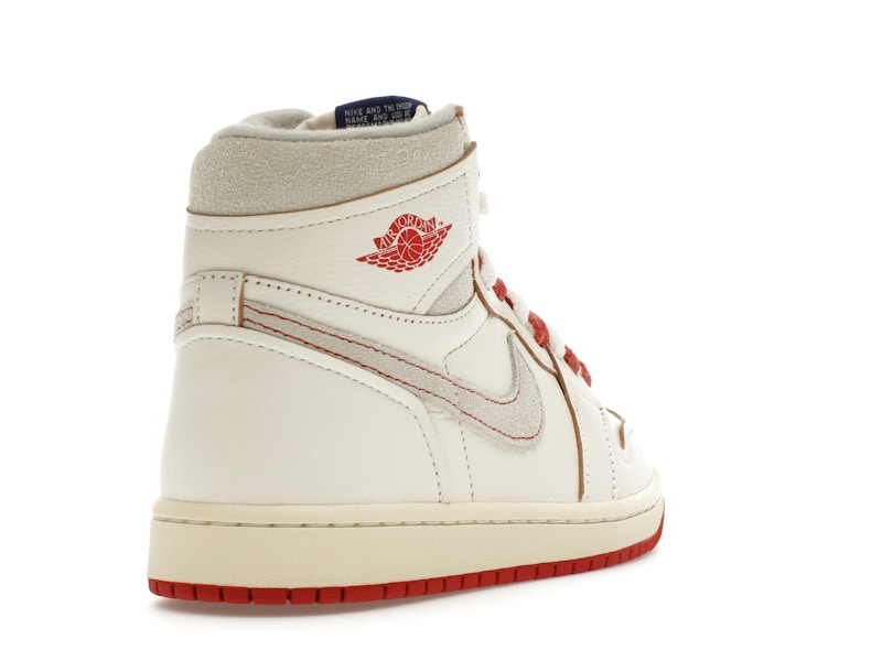 Jordan 1 Retro High Rare Air Sail Cinnabar (Women's) - image 31