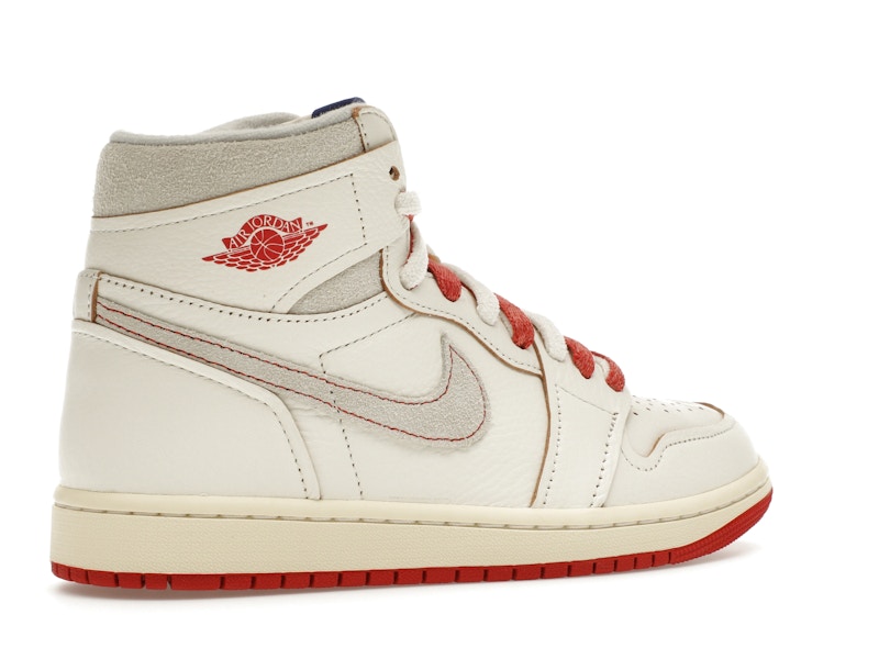 Jordan 1 Retro High Rare Air Sail Cinnabar (Women's) - image 34