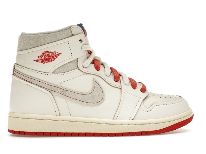 Jordan 1 Retro High Rare Air Sail Cinnabar (Women's) - image 36