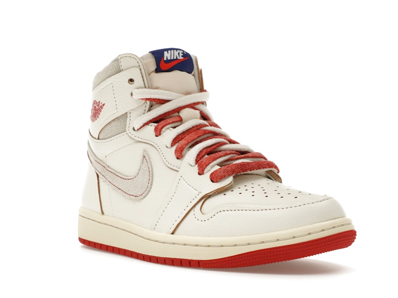 Jordan 1 Retro High Rare Air Sail Cinnabar (Women's) - image 6