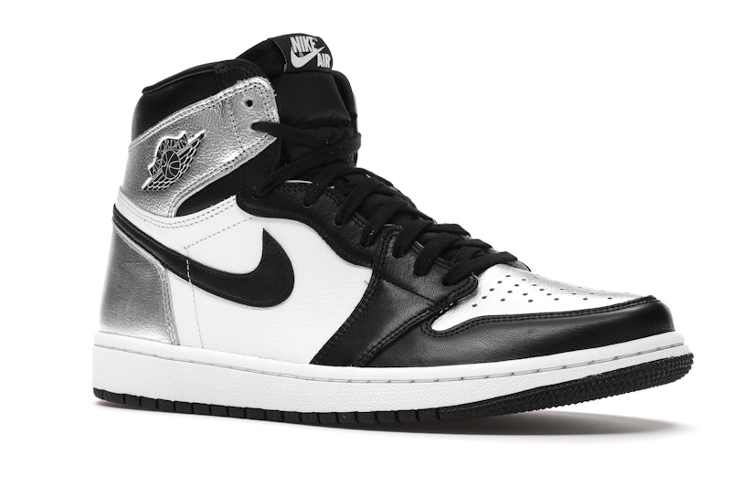 Jordan 1 Retro High Silver Toe (Women's) - image 4