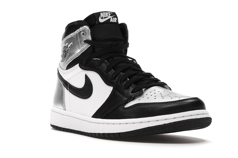 Jordan 1 Retro High Silver Toe (Women's) - image 6