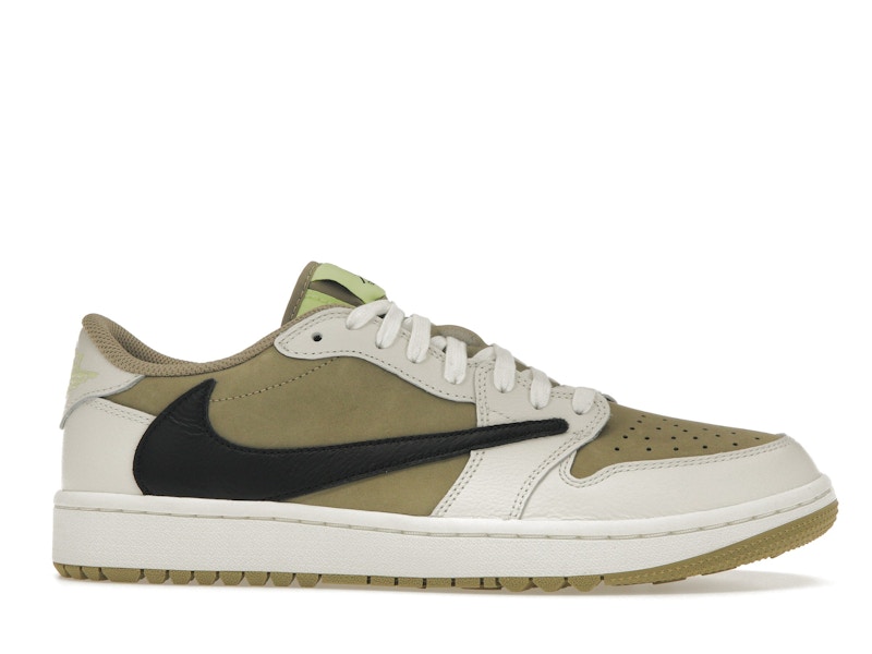 Jordan 1 Retro Low Golf Travis Scott Neutral Olive - image 2