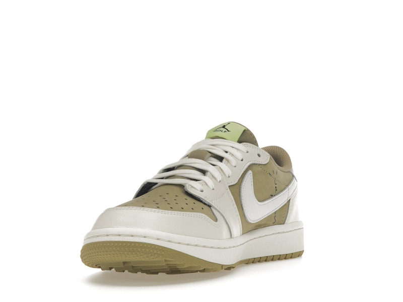 Jordan 1 Retro Low Golf Travis Scott Neutral Olive - image 13