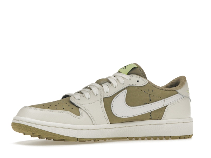Jordan 1 Retro Low Golf Travis Scott Neutral Olive - image 17