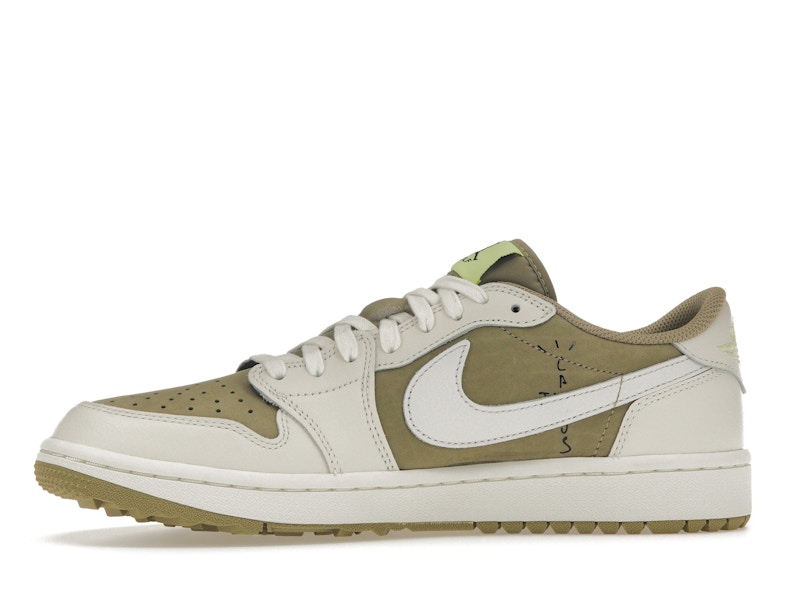 Jordan 1 Retro Low Golf Travis Scott Neutral Olive - image 18