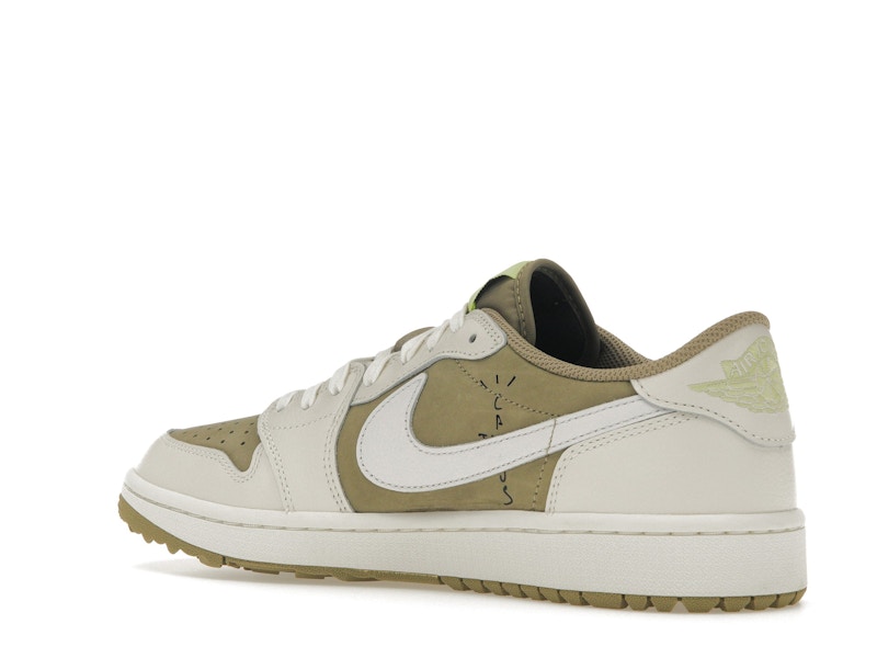 Jordan 1 Retro Low Golf Travis Scott Neutral Olive - image 23