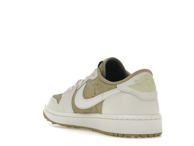 Jordan 1 Retro Low Golf Travis Scott Neutral Olive - image 25
